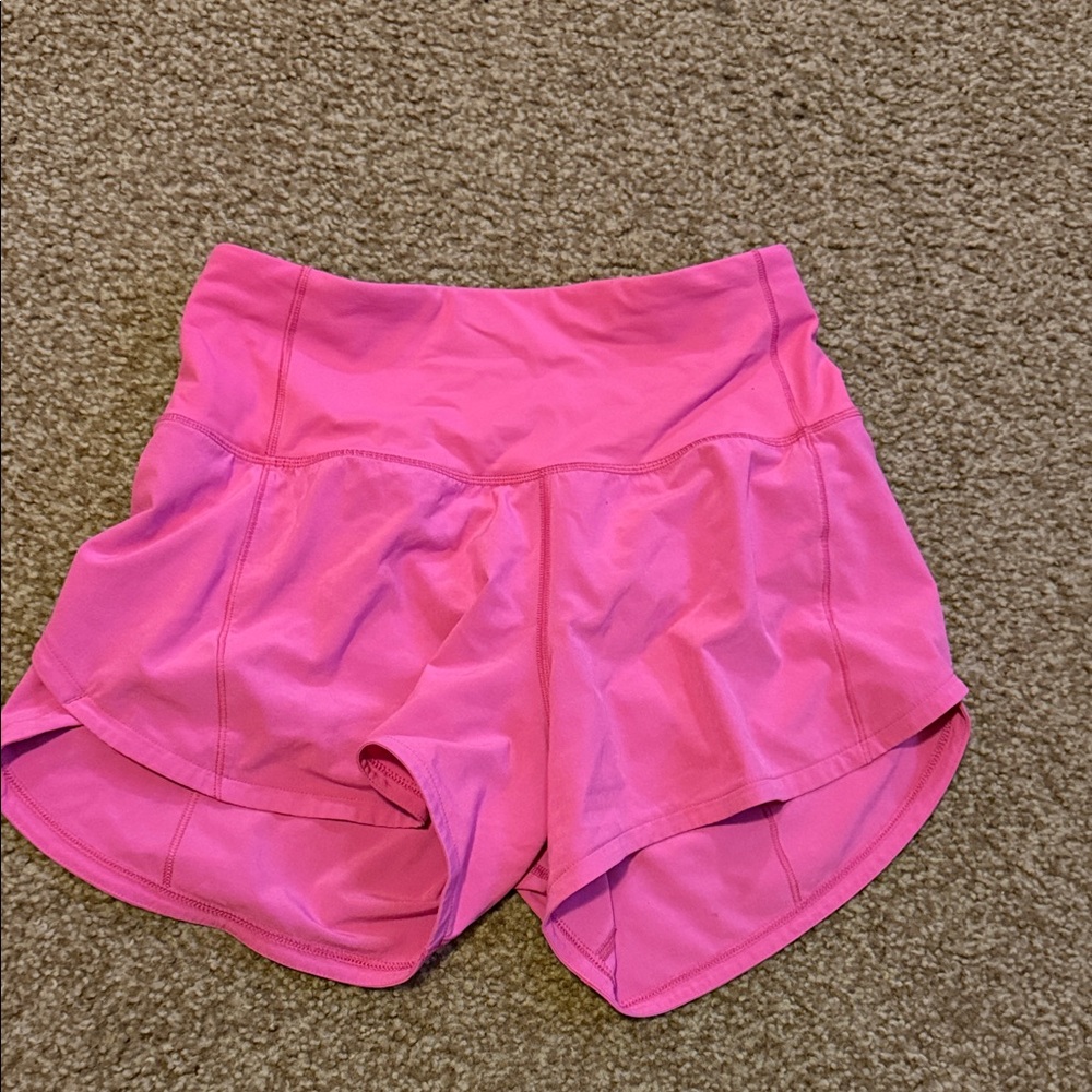 Women's Pink Lululemon Shorts